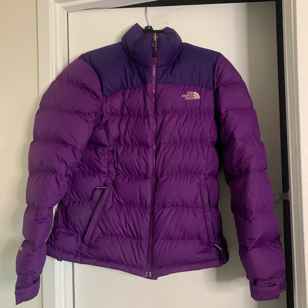 The North Face 1996 Vintage Retro Nuptse Jacket, Purple, Women’s size medium